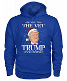 Be Nice To The Vet President Is Watching Christmas Sweatshirt Phoenix