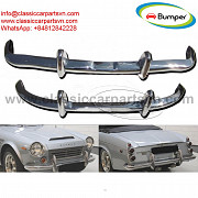Datsun Roadster Fairlady bumpers with over rider (1962-1970) Denver