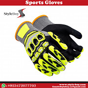 Safety Work Gloves with Impact Protection, Micro-Foam Nitrile coated TPR Heavy Duty Gloves. Sialkot