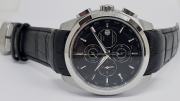 Used Watch Men's Wrist Stainless Steel Quartz Chronograph Date Black Dial from Denver