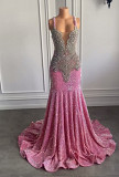 Gorgeous Prom Dresses 2Mermaid Style Luxury Sparkly Red Sequin Black Girls Prom from New York City