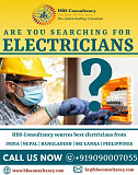 Electrician Recruitment Services from India, Nepal Valletta