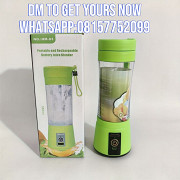 Portable rechargeable juicer/smoothie blender with 6 blades Benin City
