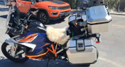 Motorcycle Sheepskin Rug Denver