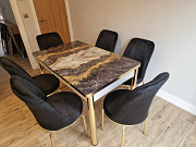 Brand new wooden dinning table with chair available and with free home delivery Billericay