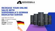 Increase Your Online Sales with Serverwala's German Dedicated Server Augusta