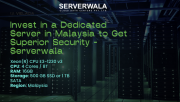 Invest in a Dedicated Server in Malaysia to Get Superior Security - Serverwala Augusta