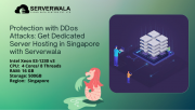 Protection with DDos Attacks: Get Dedicated Server Hosting in Singapore with Serverwala Augusta