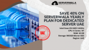 Save 40% on Serverwala Yearly Plan for Dedicated Server UAE Augusta