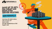 Save up to 40% on Cheap UAE Dedicated Server Hosting at Serverwala Augusta