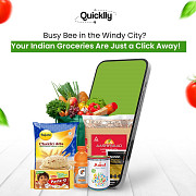 Craving the taste of India? Ditch the supermarket with Quicklly! Delhi