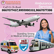 Obtain Panchmukhi Air Ambulance Services in Bhopal with Quality Medical Service from Bhopal