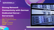 Strong Network Connectivity with German Dedicated Server - Serverwala Augusta