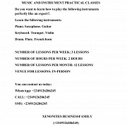 MUSIC INSTRUMENT PRACTICAL AND CLASSES from Ikeja