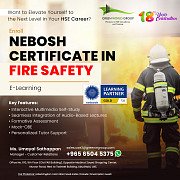 Recognize by Gold Learning Partner NEBOSH Fire Safety in Kuwait Kuwait City