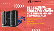Get Supreme Bandwidth with Dedicated Server Hosting in Miami - Serverwala Augusta