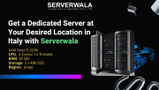 Get a Dedicated Server at Your Desired Location in Italy with Serverwala Augusta