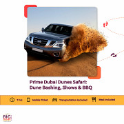 Prime Dubai Desert Safari Dune Bashing, Shows & BBQ Dubai