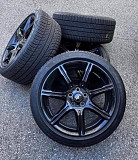 GT black accent wheel for sale from Al Jahra'