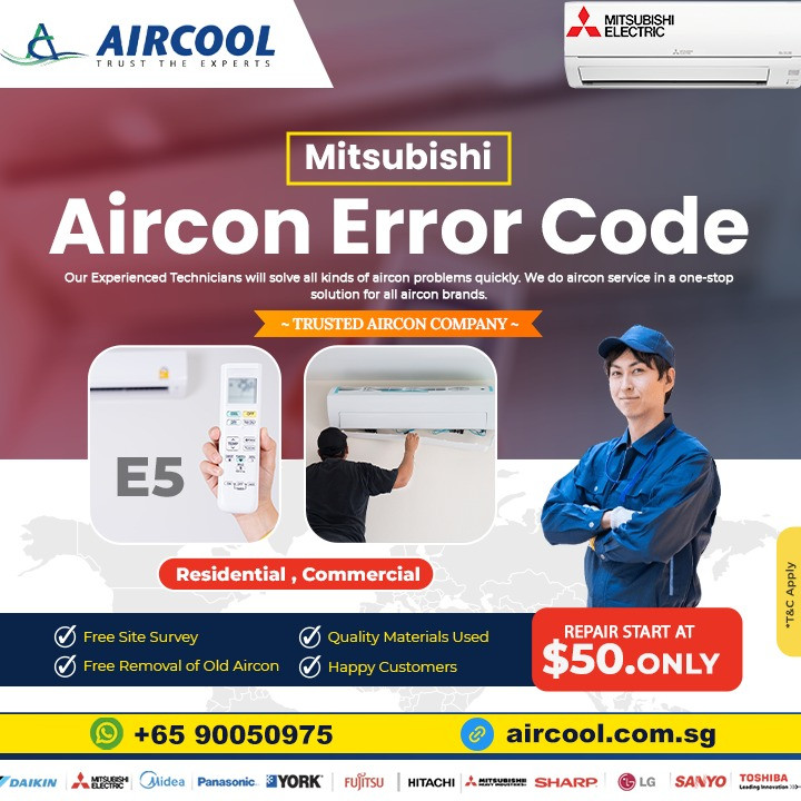 Mitsubishi Aircon Error Code in Singapore (Ad 111411)