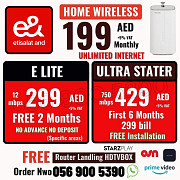 Etisalat Home WiFi Connection from Abu Dhabi