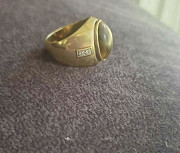 14k gold, cat eyes ring w/diamond West Haven