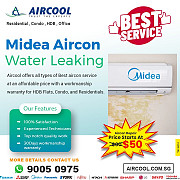 Midea Aircon Water leaking Singapore