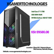 Custom core i7 PC with 4GB NVIDIA GeForce 1030 GPU Nairobi