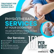 Physiotherapy at your comfort from Jeddah