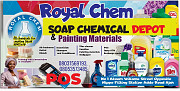 Royal Chem for chemical for soap at Ado rd Ajah Lagos