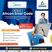 Midea Aircon Error code Singapore