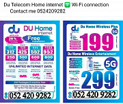 Du telecom Home WiFi providing. Dubai