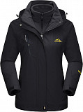 MAGCOMSEN Women's 3-in-1 Winter Coats Snow Ski Jacket Water Resistant Windproof Fleece Lined Winter Los Angeles