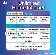 Du telecom Home WiFi providing. Dubai