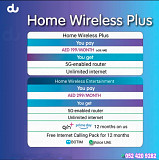 Du telecom Home WiFi providing. Dubai