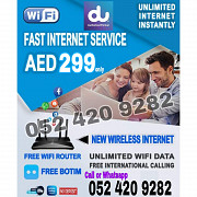 Du telecom Home WiFi. Dubai