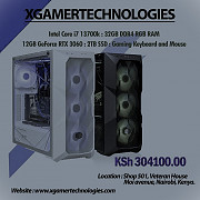 Custom tower core i7 13th gen PC with 3 free games Nairobi