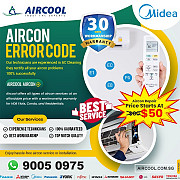 Midea Aircon Error code Singapore