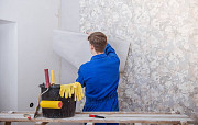 Wallpaper Fixing Work Contractor In Dubai - Jamben Technical Services Dubai