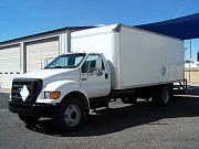 2005 Ford F750 Box truck available for sale or rent Houston