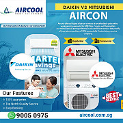 Daikin Aircon Vs Mitsubishi Aircon Singapore