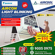 Daikin Aircon Light Blinking Singapore