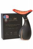 GLO24K Red Light Beauty Device for Face and Neck. Based on Triple Action L E D, Thermal Los Angeles