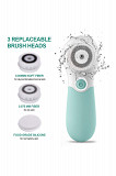 Facial Cleansing Brush Electric Facial Exfoliating Massage Brush with 3 Cleanser Heads and 2 Speeds Los Angeles