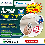 Daikin Aircon Error code Singapore