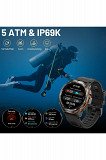 AMAZTIM GPS Smart Watch – 6-Satellite, Waterproof, AMOLED & Call-Enabled Los Angeles