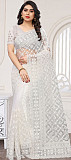 Shop Latest Off-white Sarees for Women Online New York City