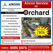 Aircon service in Orchard Singapore