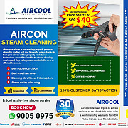 Aircon Steam cleaning Singapore