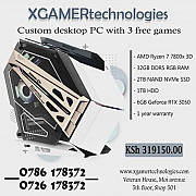 Custom crafted XgamerTechnologies AMD Ryzen 7 PC Nairobi